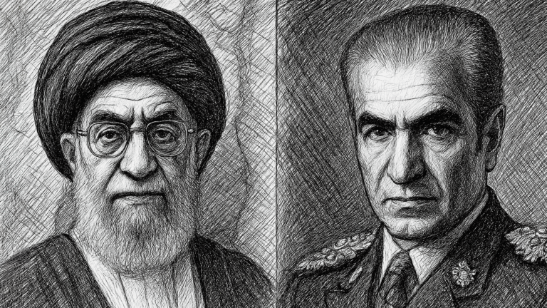 مقارنة بين النظام الشاهنشاهي والجمهورية الإسلامية